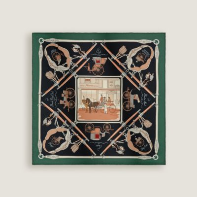 エルメス　45✖️45 シルクシフォンスカーフ Palonniers scarf 45 | Hermès USA
